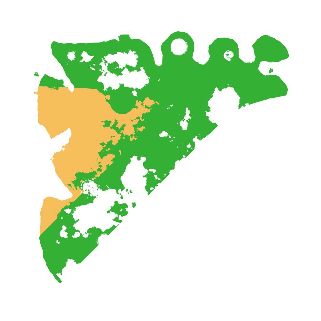 Biome Rust Map: Procedural Map, Size: 3400, Seed: 37916468