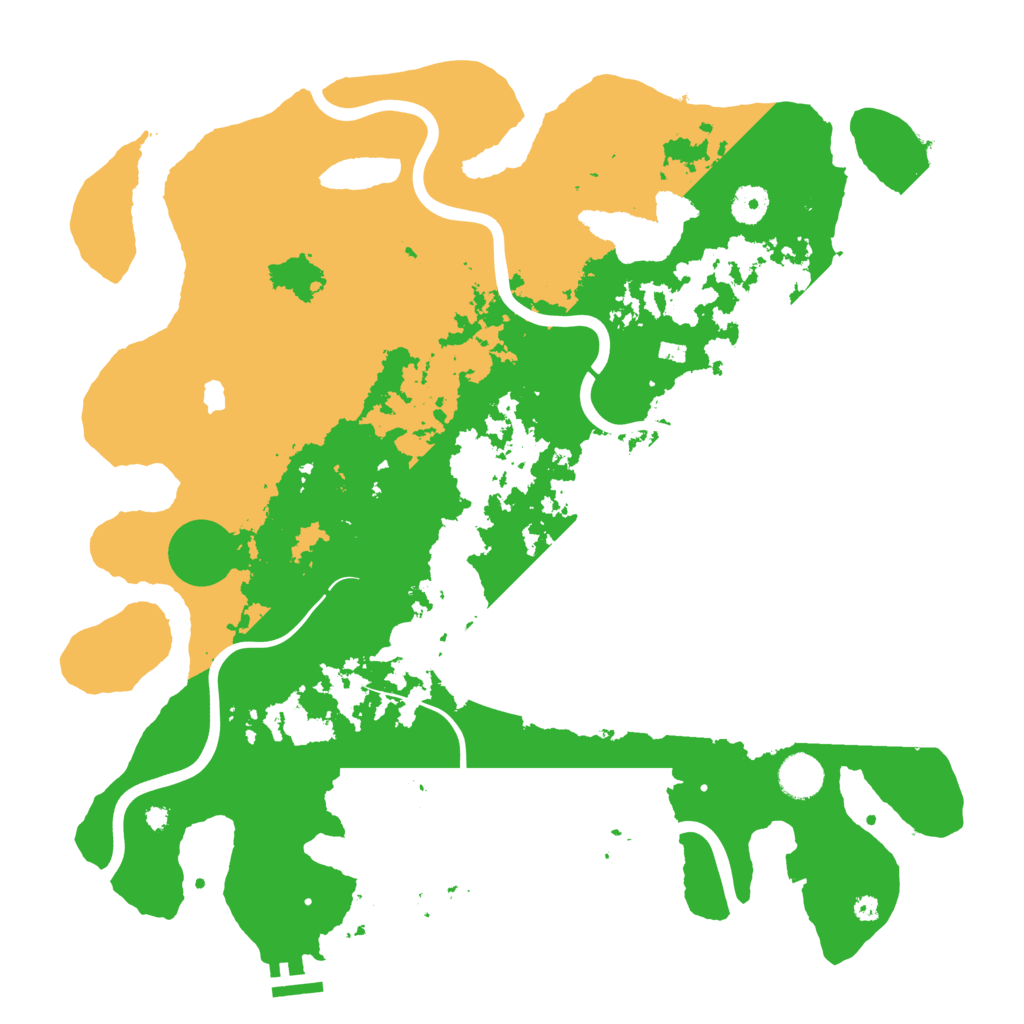 Biome Rust Map: Procedural Map, Size: 4050, Seed: 1065666924