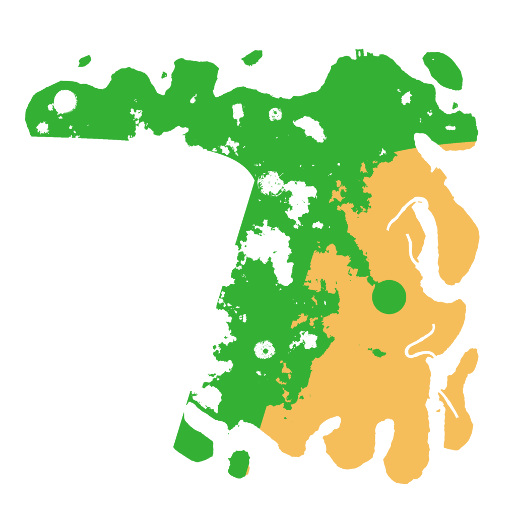 Biome Rust Map: Procedural Map, Size: 4000, Seed: 1010778072