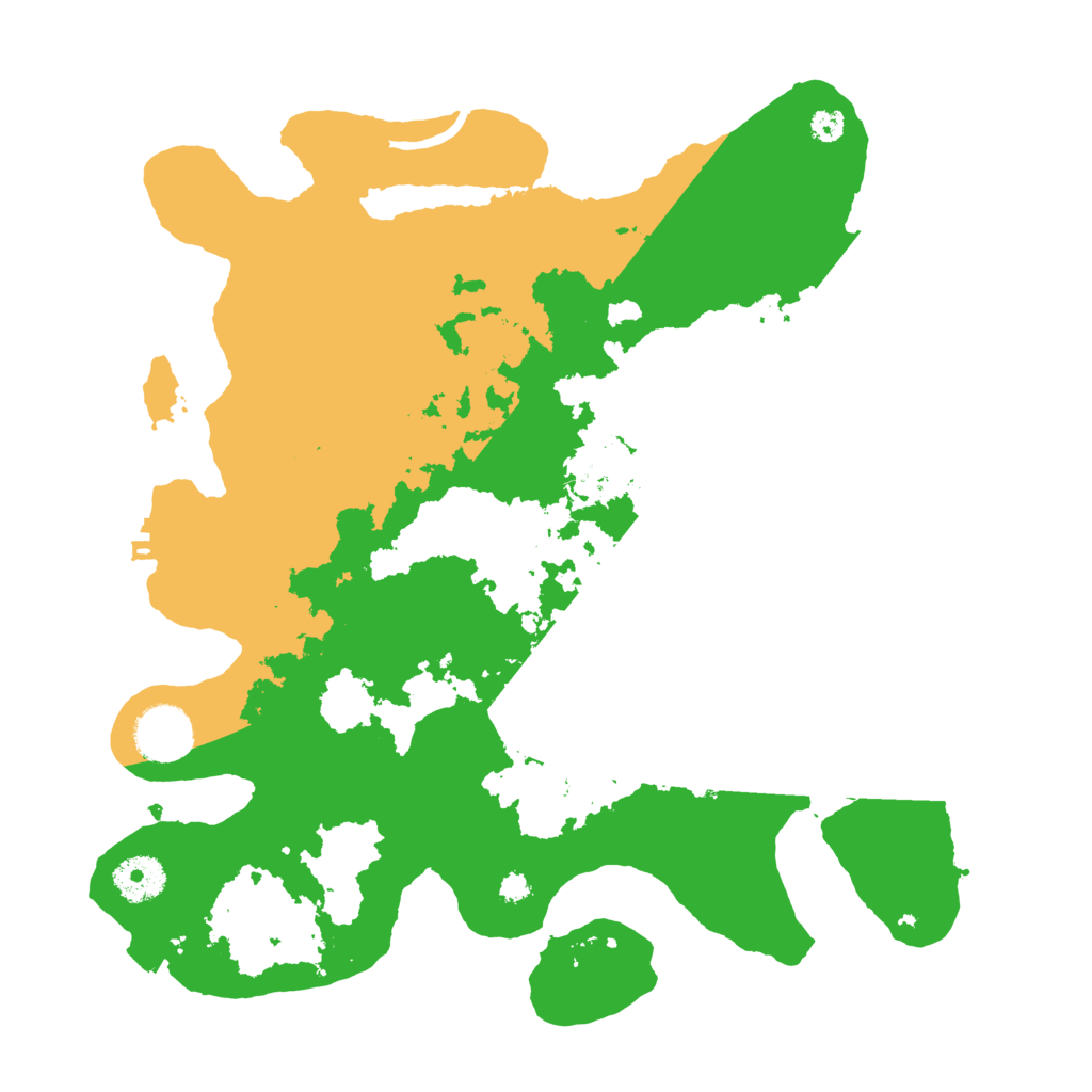 Biome Rust Map: Procedural Map, Size: 3400, Seed: 18714877