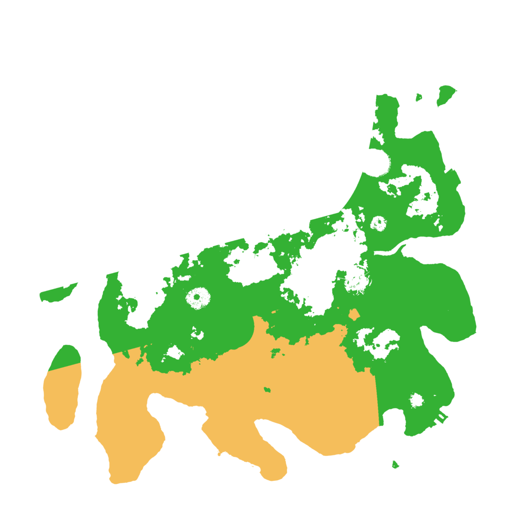 Biome Rust Map: Procedural Map, Size: 3500, Seed: 1912586944