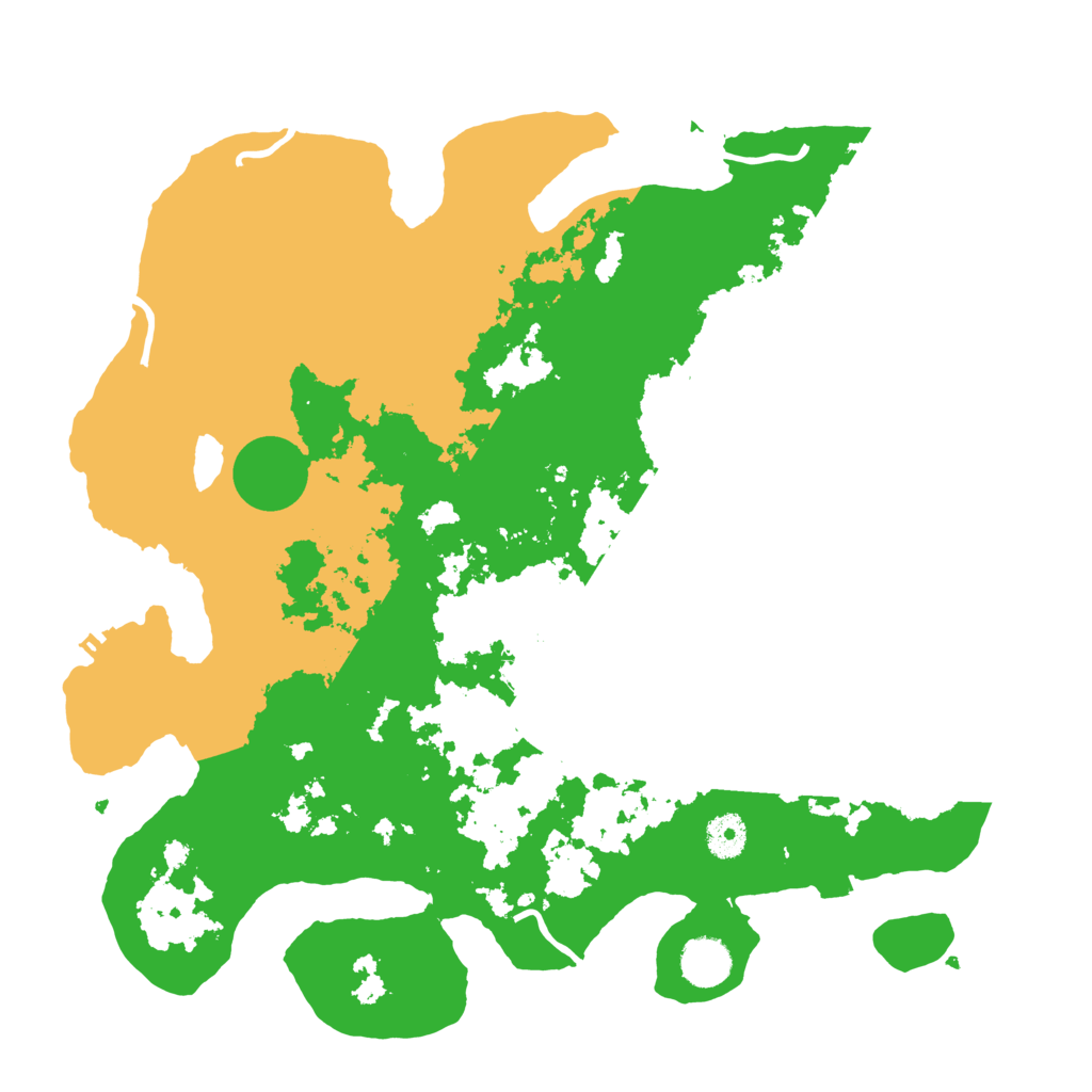Biome Rust Map: Procedural Map, Size: 3850, Seed: 10228307