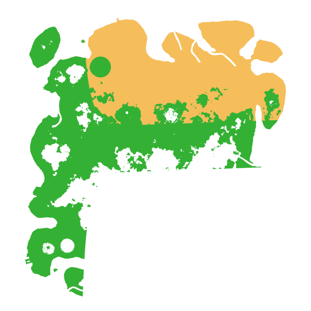 Biome Rust Map: Procedural Map, Size: 3950, Seed: 87550585