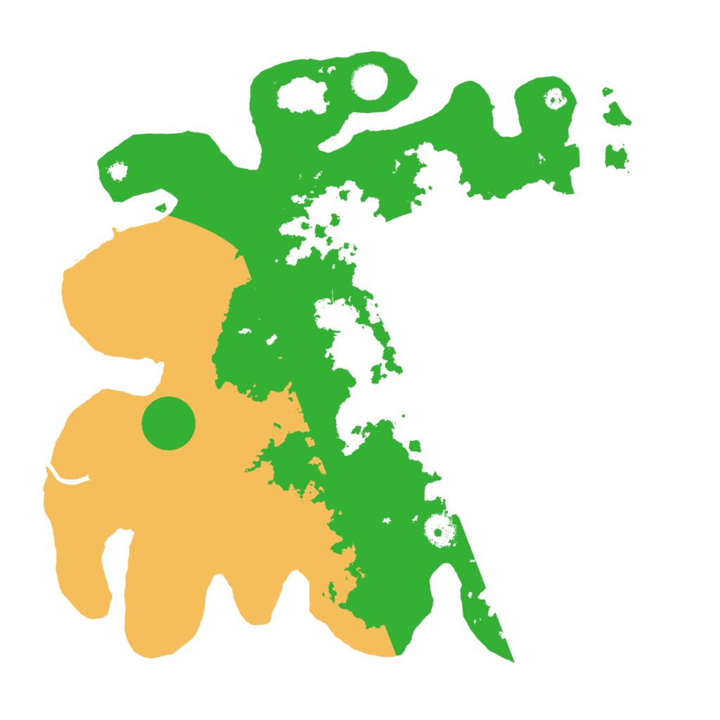 Biome Rust Map: Procedural Map, Size: 3550, Seed: 19259387