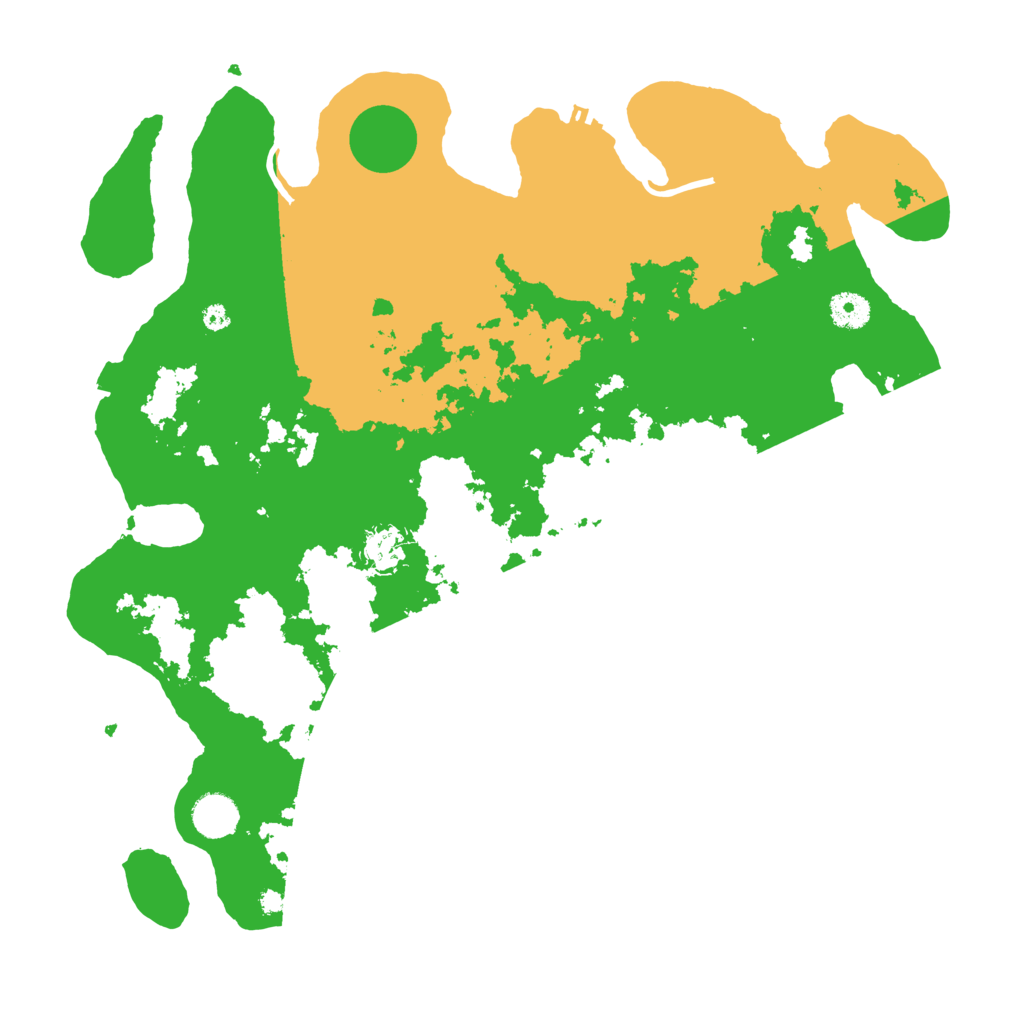 Biome Rust Map: Procedural Map, Size: 4000, Seed: 12372848