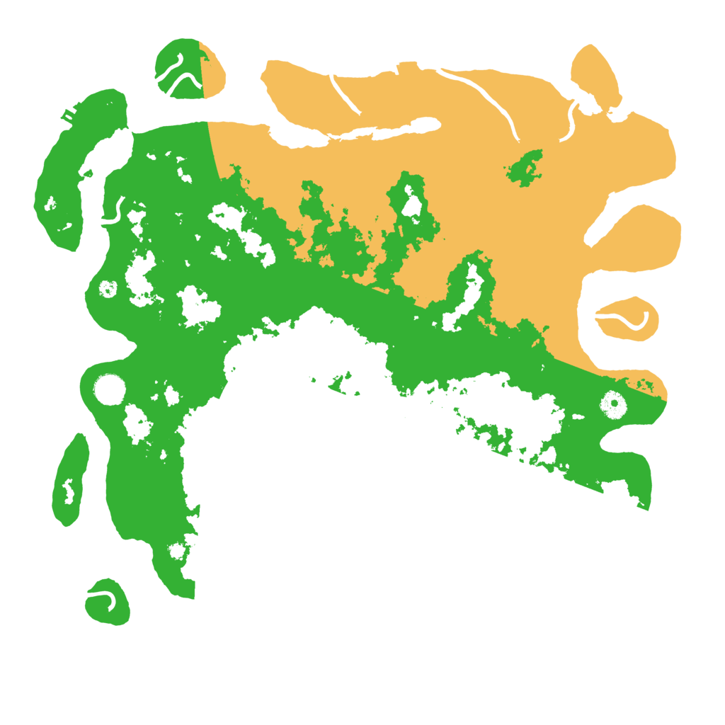 Biome Rust Map: Procedural Map, Size: 4100, Seed: 1800674