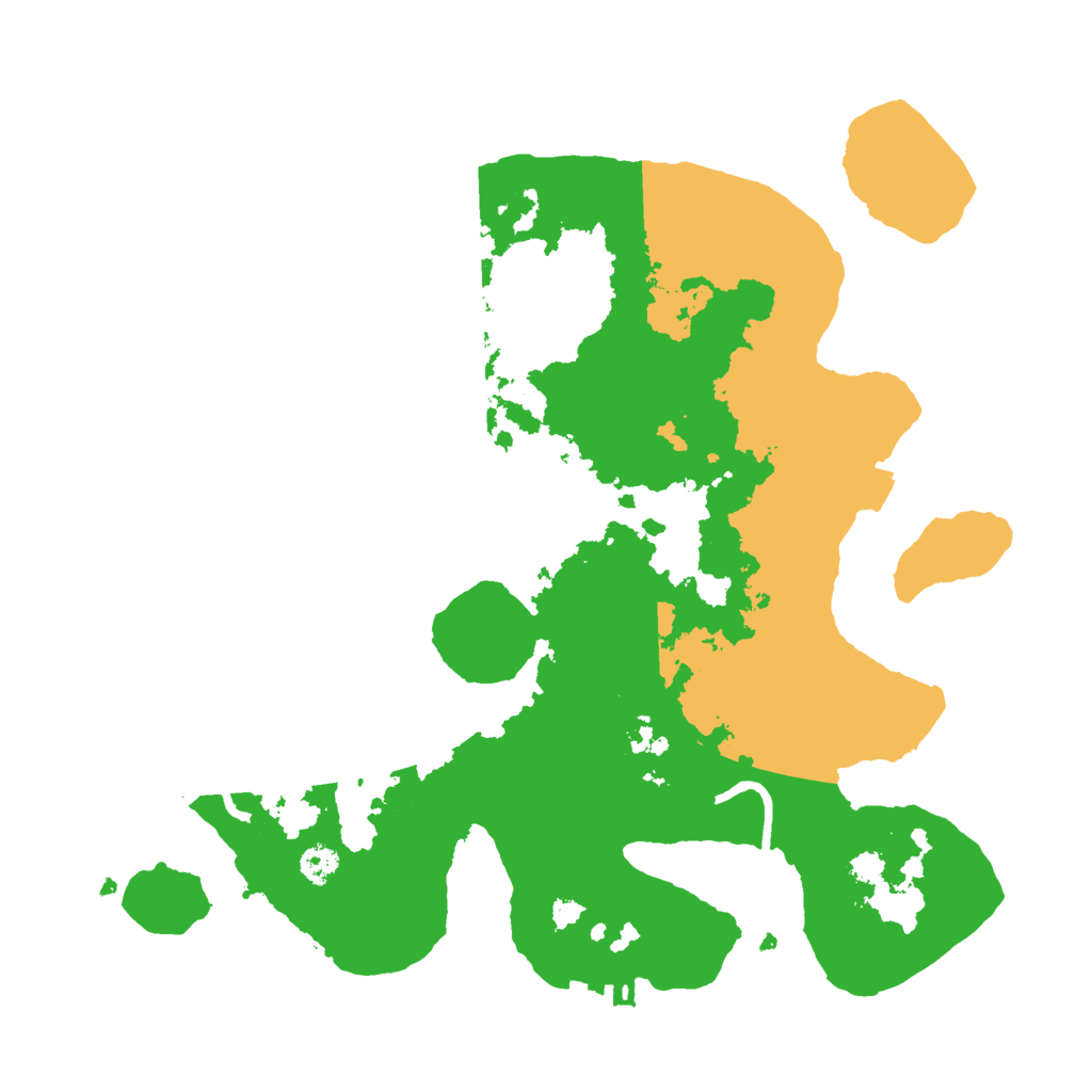 Biome Rust Map: Procedural Map, Size: 3000, Seed: 1152748221
