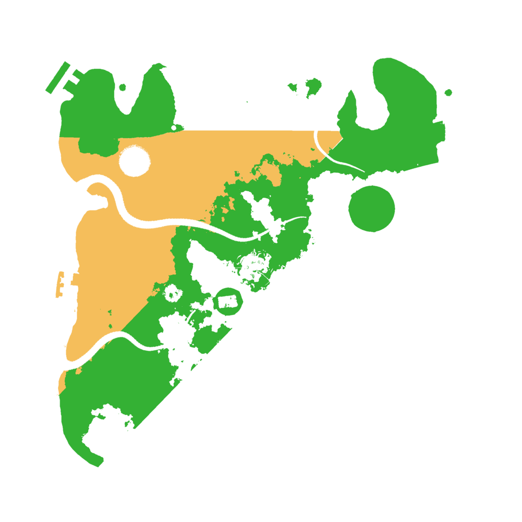 Biome Rust Map: Procedural Map, Size: 3000, Seed: 850808901
