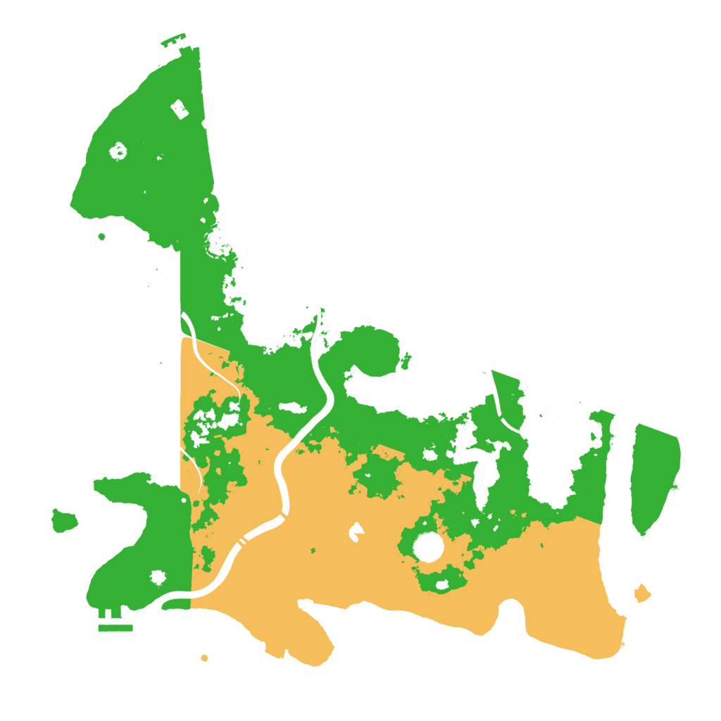 Biome Rust Map: Procedural Map, Size: 4250, Seed: 416227069