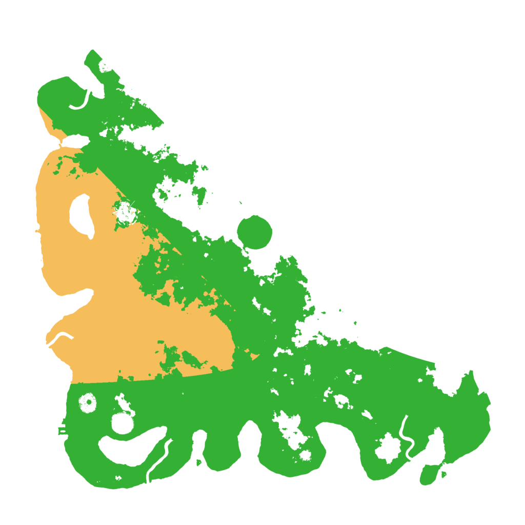 Biome Rust Map: Procedural Map, Size: 4250, Seed: 30881054