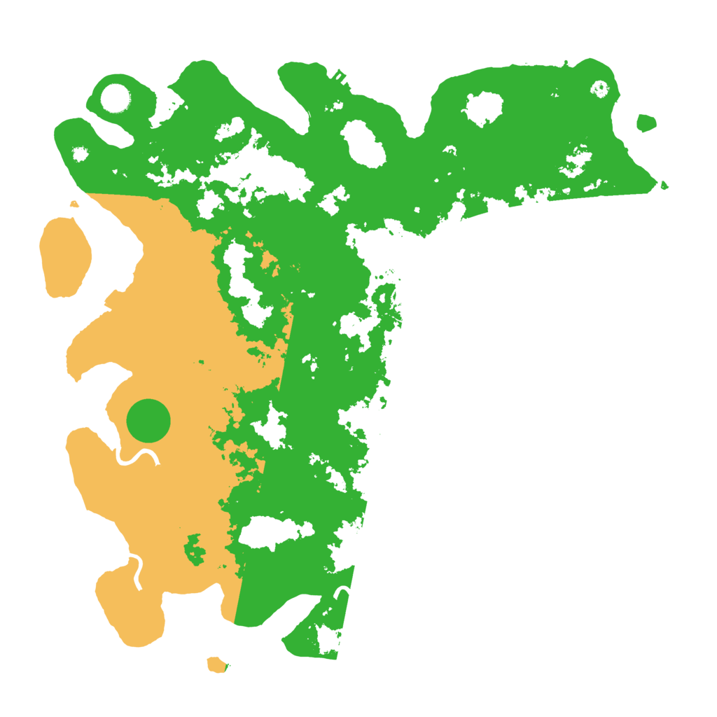 Biome Rust Map: Procedural Map, Size: 4300, Seed: 12112023