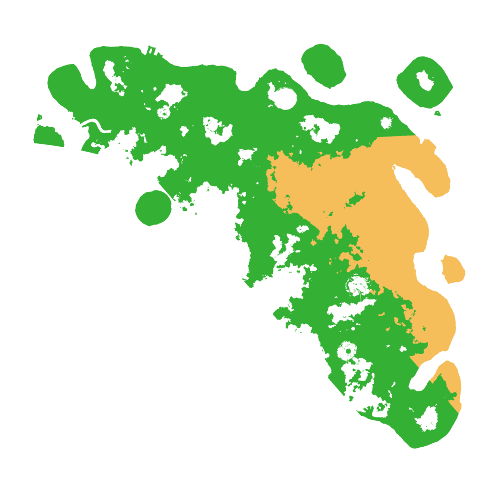 Biome Rust Map: Procedural Map, Size: 4000, Seed: 16563912