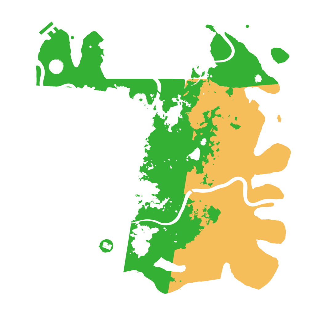 Biome Rust Map: Procedural Map, Size: 3850, Seed: 374418924