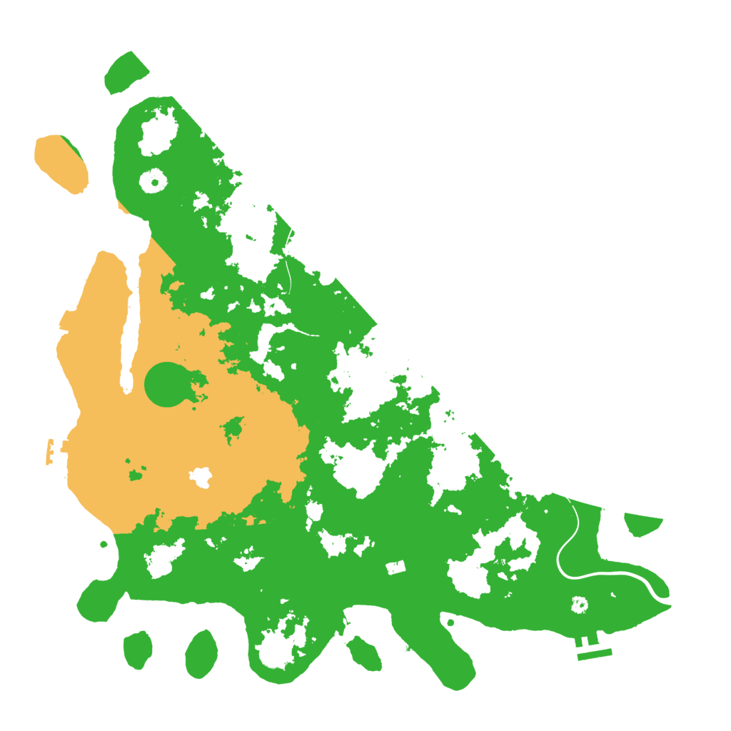 Biome Rust Map: Procedural Map, Size: 4250, Seed: 727328446