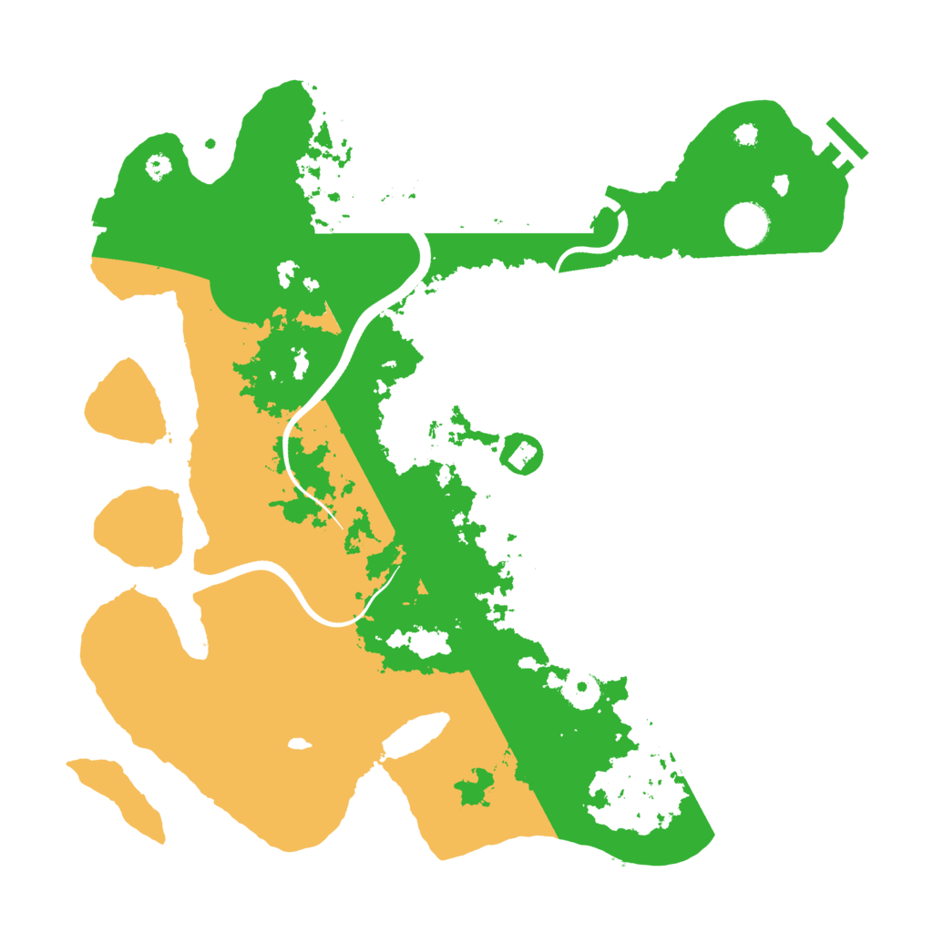 Biome Rust Map: Procedural Map, Size: 3700, Seed: 1540252417