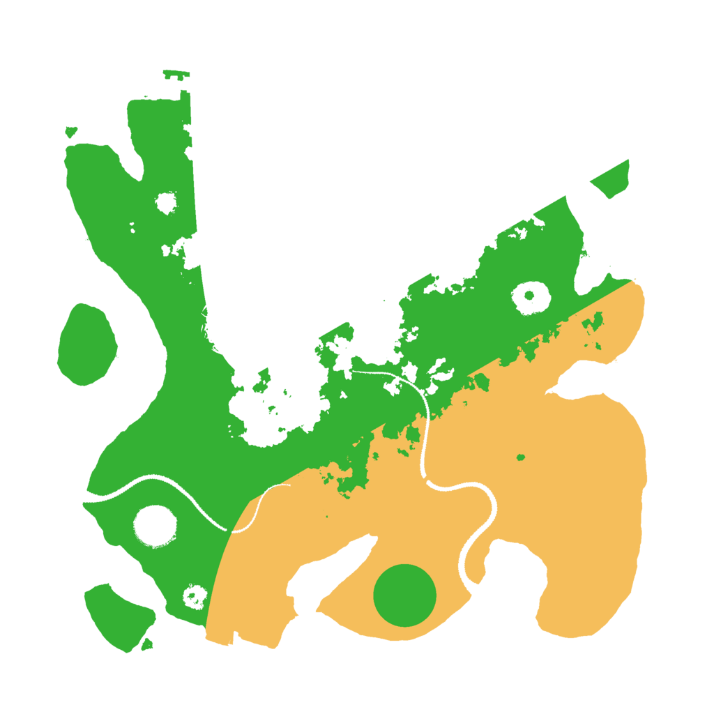 Biome Rust Map: Procedural Map, Size: 3000, Seed: 423764834