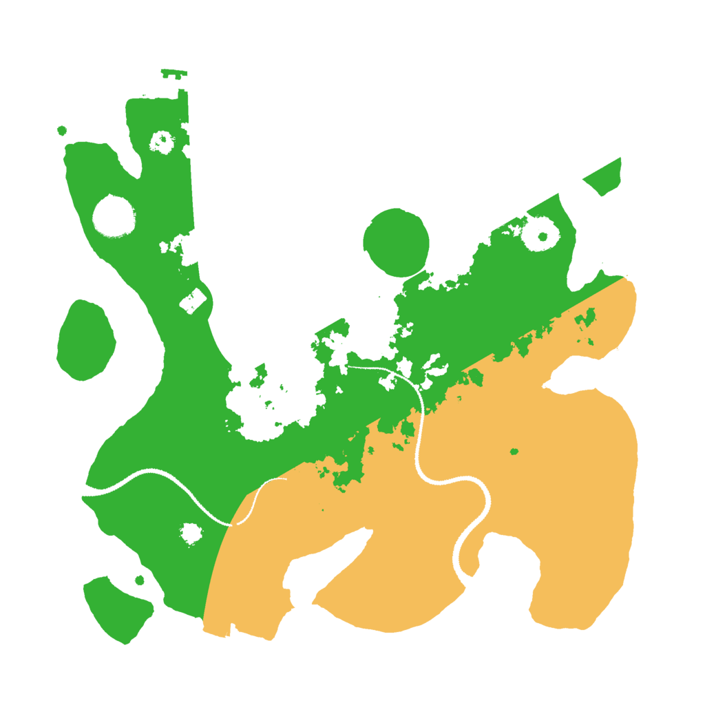 Biome Rust Map: Procedural Map, Size: 3000, Seed: 423764834