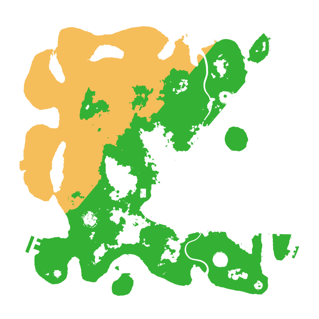 Biome Rust Map: Procedural Map, Size: 3750, Seed: 78423012