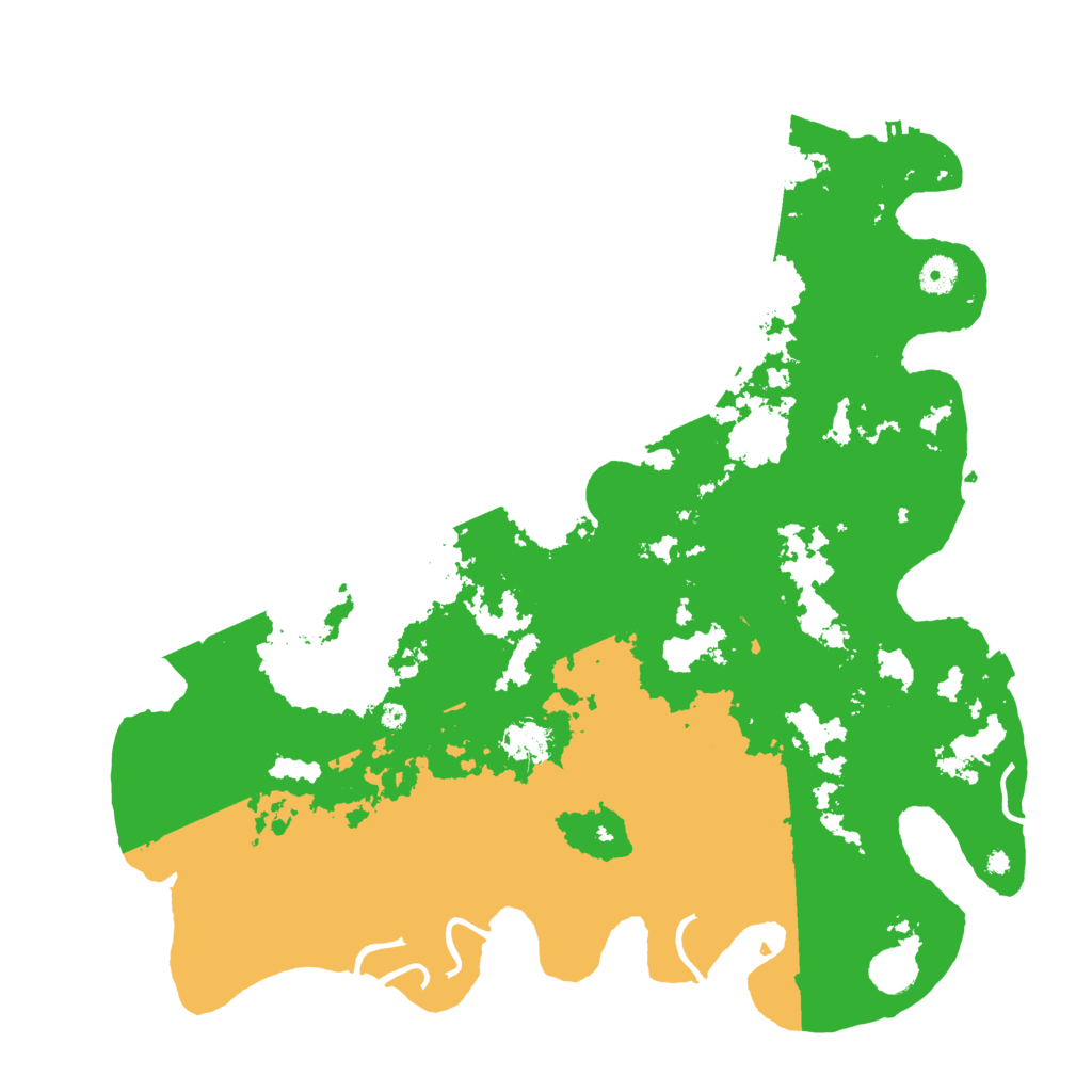 Biome Rust Map: Procedural Map, Size: 4300, Seed: 20336767