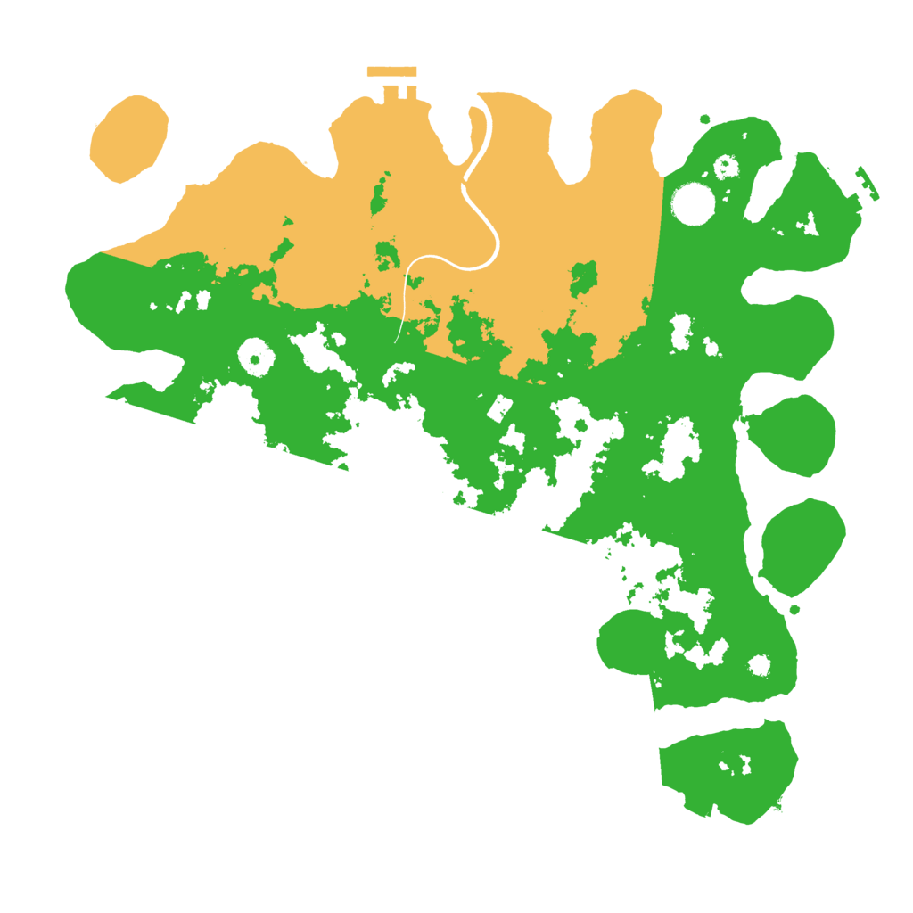 Biome Rust Map: Procedural Map, Size: 3750, Seed: 90494578