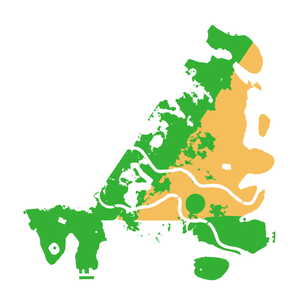 Biome Rust Map: Procedural Map, Size: 4000, Seed: 753079237