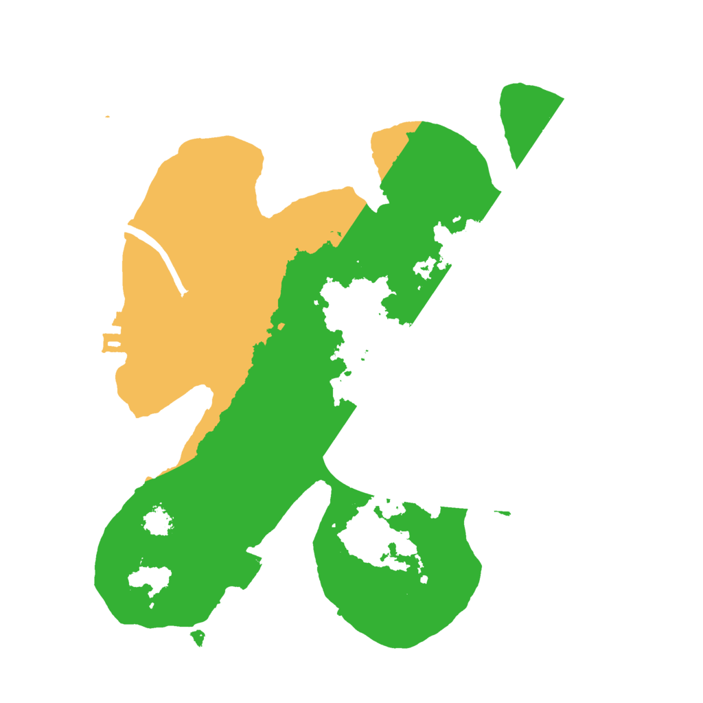 Biome Rust Map: Procedural Map, Size: 2250, Seed: 268658196