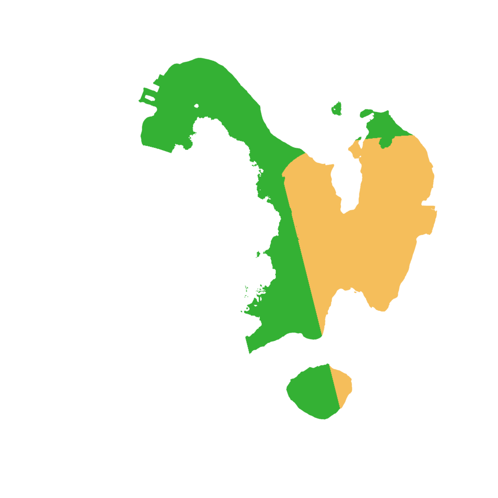 Biome Rust Map: Procedural Map, Size: 2000, Seed: 22002000