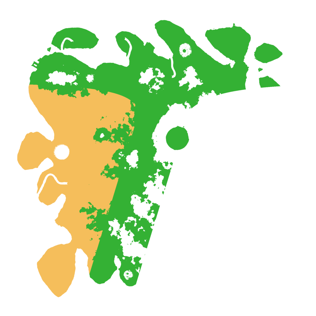 Biome Rust Map: Procedural Map, Size: 3700, Seed: 25701267