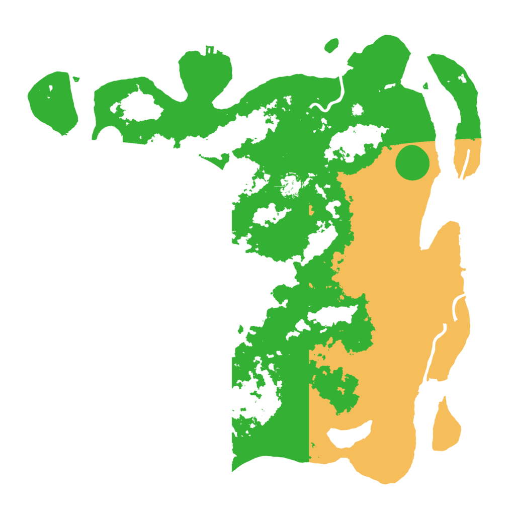 Biome Rust Map: Procedural Map, Size: 4000, Seed: 15684161