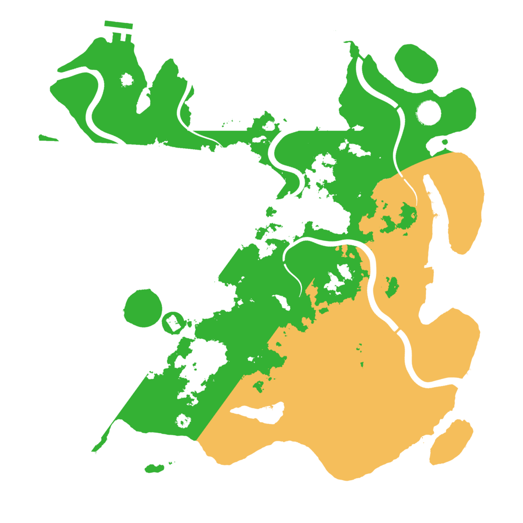 Biome Rust Map: Procedural Map, Size: 3750, Seed: 633313839