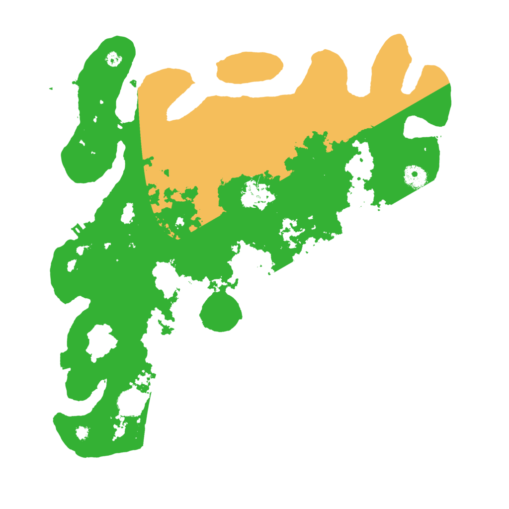 Biome Rust Map: Procedural Map, Size: 3500, Seed: 948825697