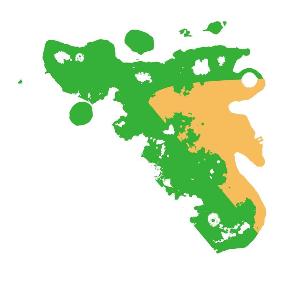 Biome Rust Map: Procedural Map, Size: 3450, Seed: 2336519