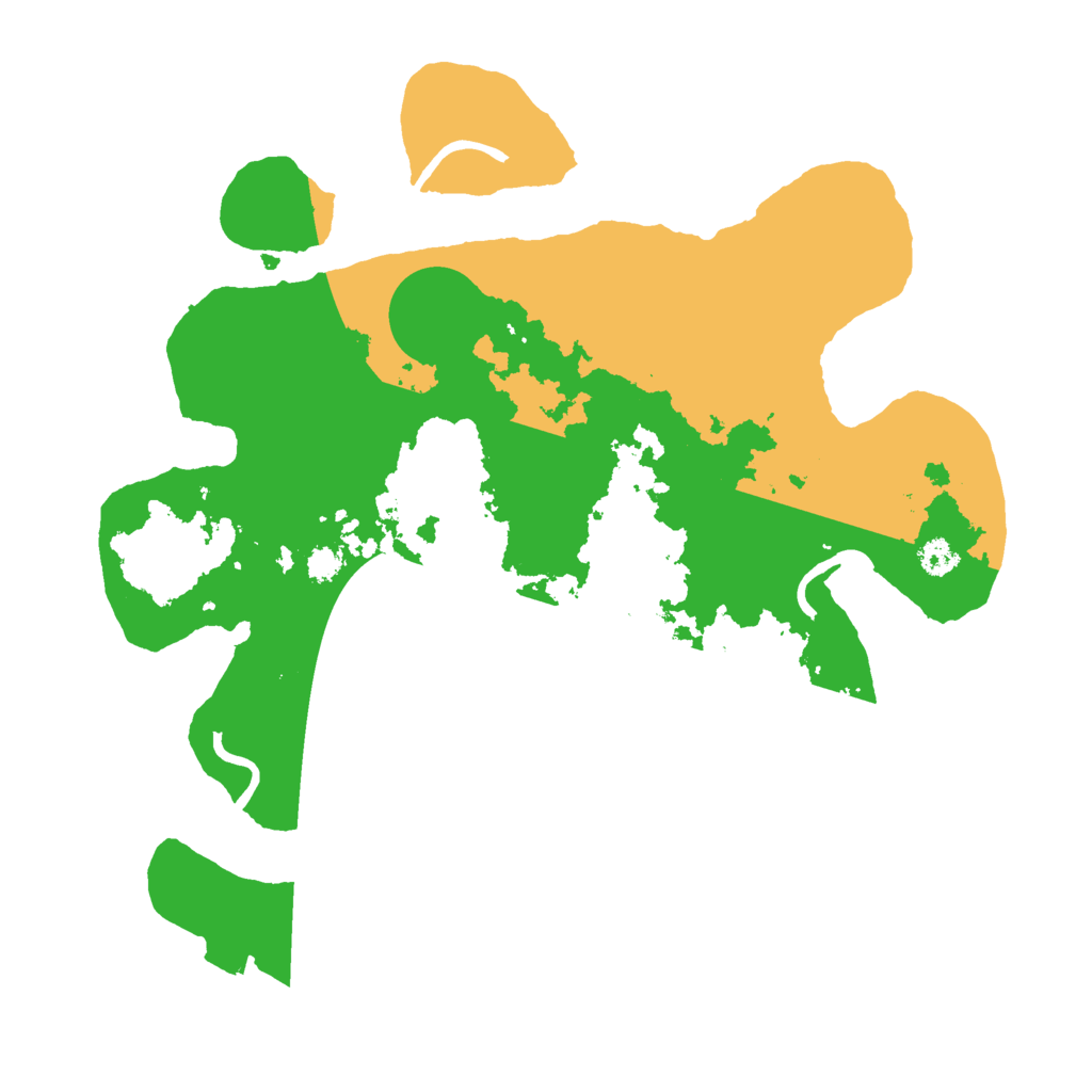 Biome Rust Map: Procedural Map, Size: 3000, Seed: 3288