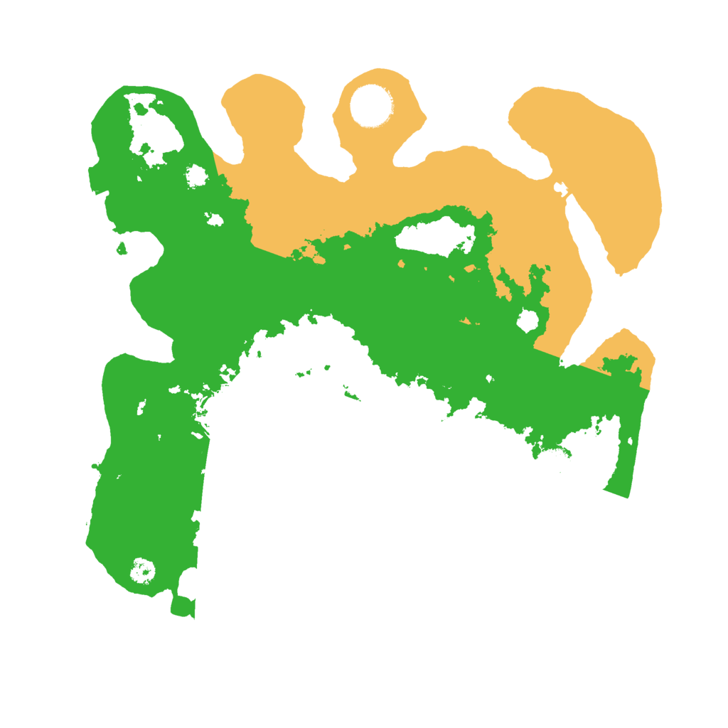 Biome Rust Map: Procedural Map, Size: 3000, Seed: 8724