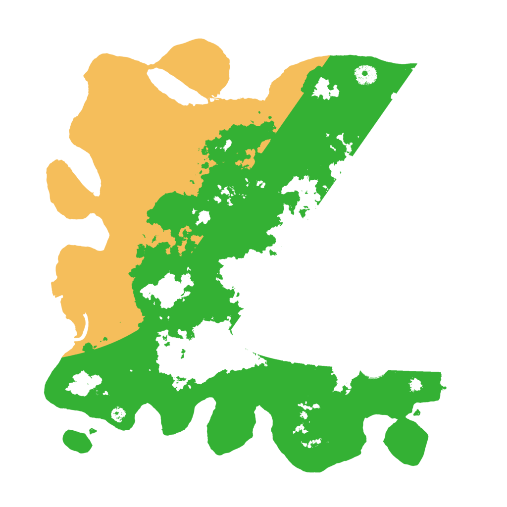 Biome Rust Map: Procedural Map, Size: 3650, Seed: 51187820