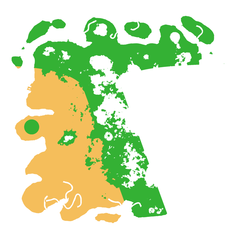 Biome Rust Map: Procedural Map, Size: 4250, Seed: 118999550