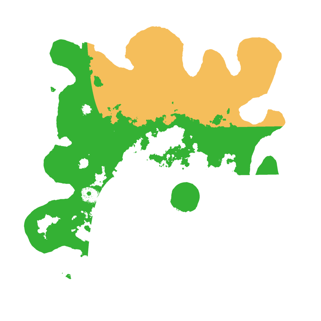 Biome Rust Map: Procedural Map, Size: 3000, Seed: 2549873