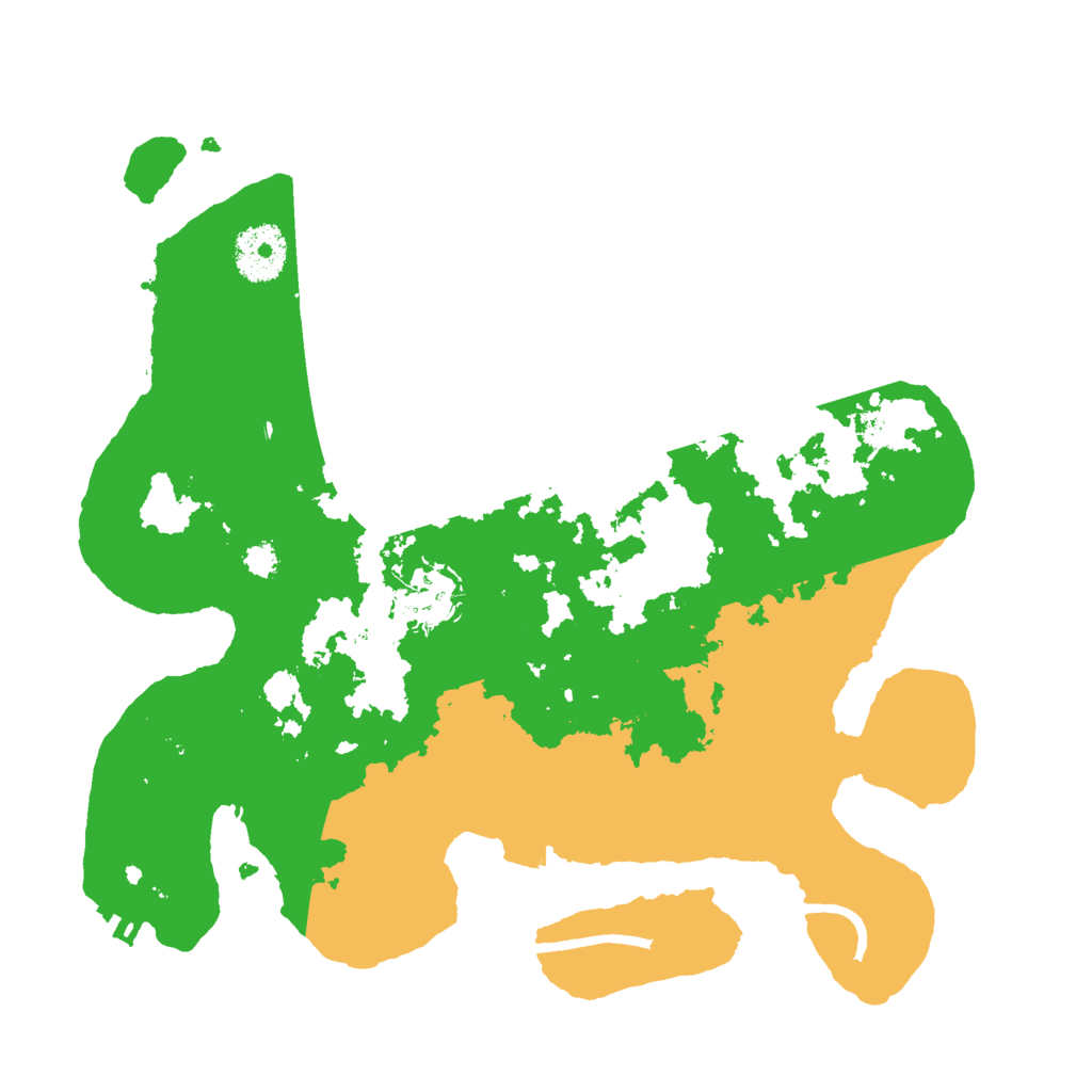 Biome Rust Map: Procedural Map, Size: 3000, Seed: 5079634