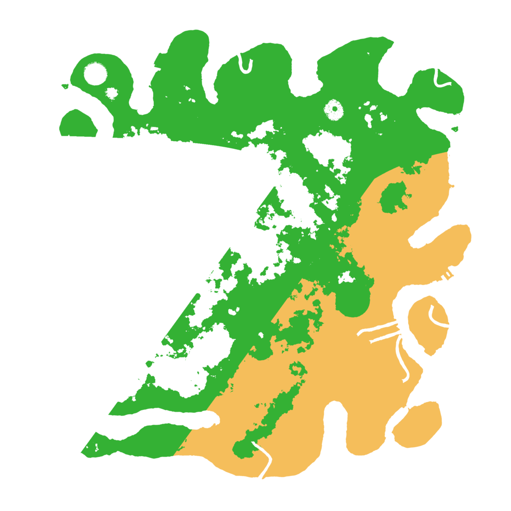 Biome Rust Map: Procedural Map, Size: 3950, Seed: 160828