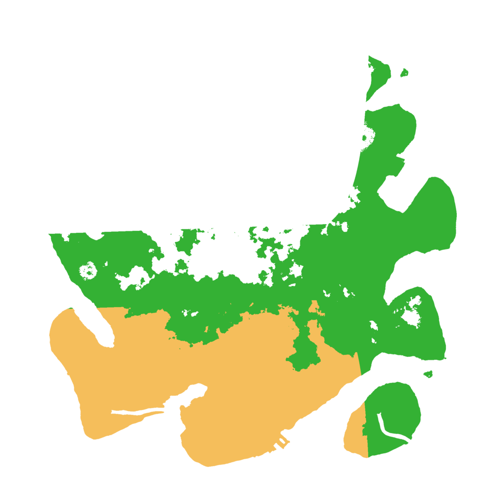 Biome Rust Map: Procedural Map, Size: 3000, Seed: 2125833665