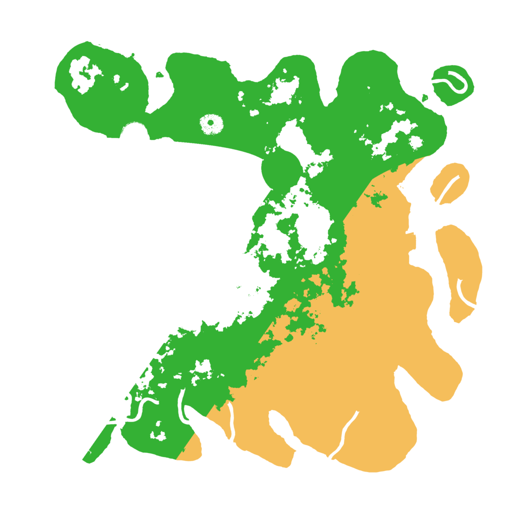 Biome Rust Map: Procedural Map, Size: 3500, Seed: 103680845