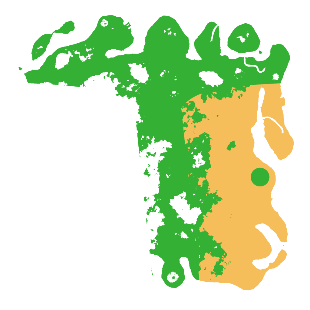 Biome Rust Map: Procedural Map, Size: 4400, Seed: 7976646