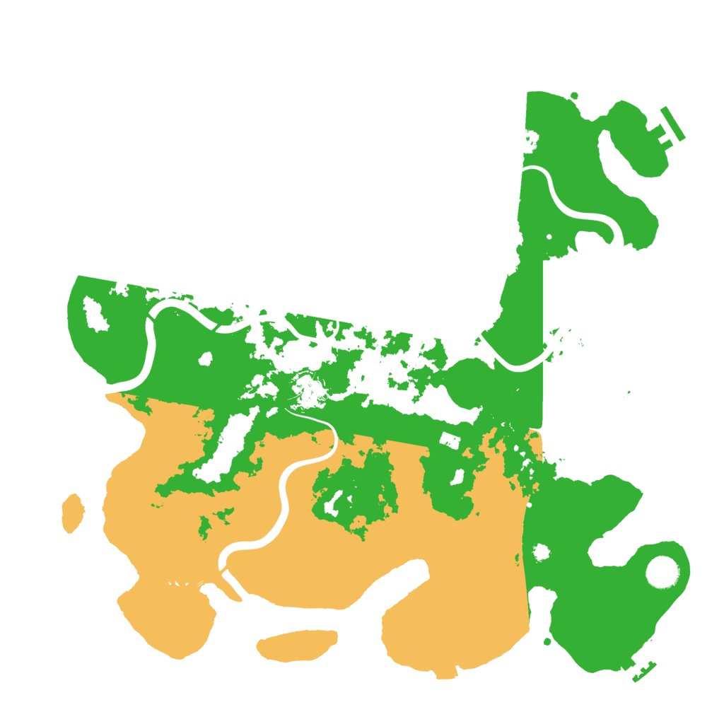 Biome Rust Map: Procedural Map, Size: 3900, Seed: 61822011