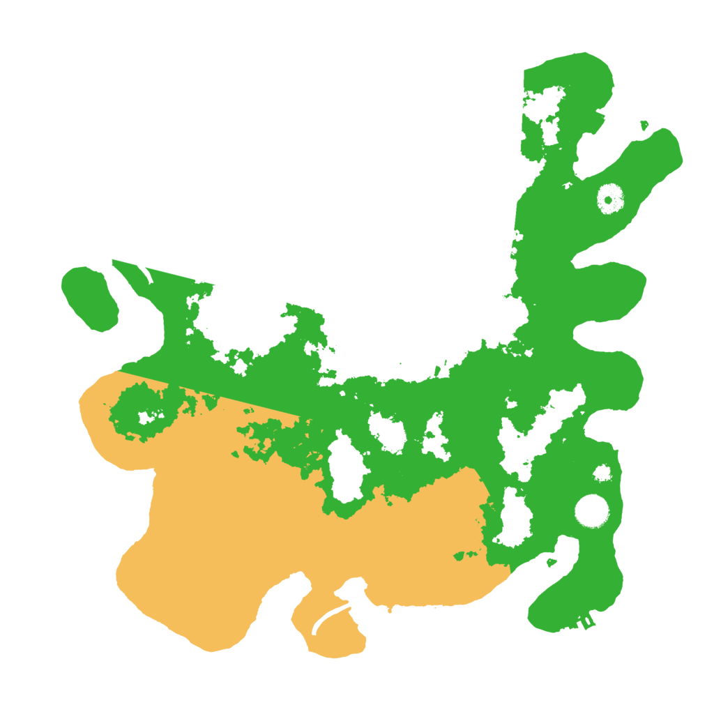 Biome Rust Map: Procedural Map, Size: 3750, Seed: 18407954