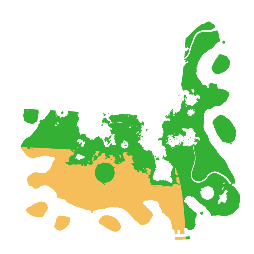 Biome Rust Map: Procedural Map, Size: 3400, Seed: 81819949