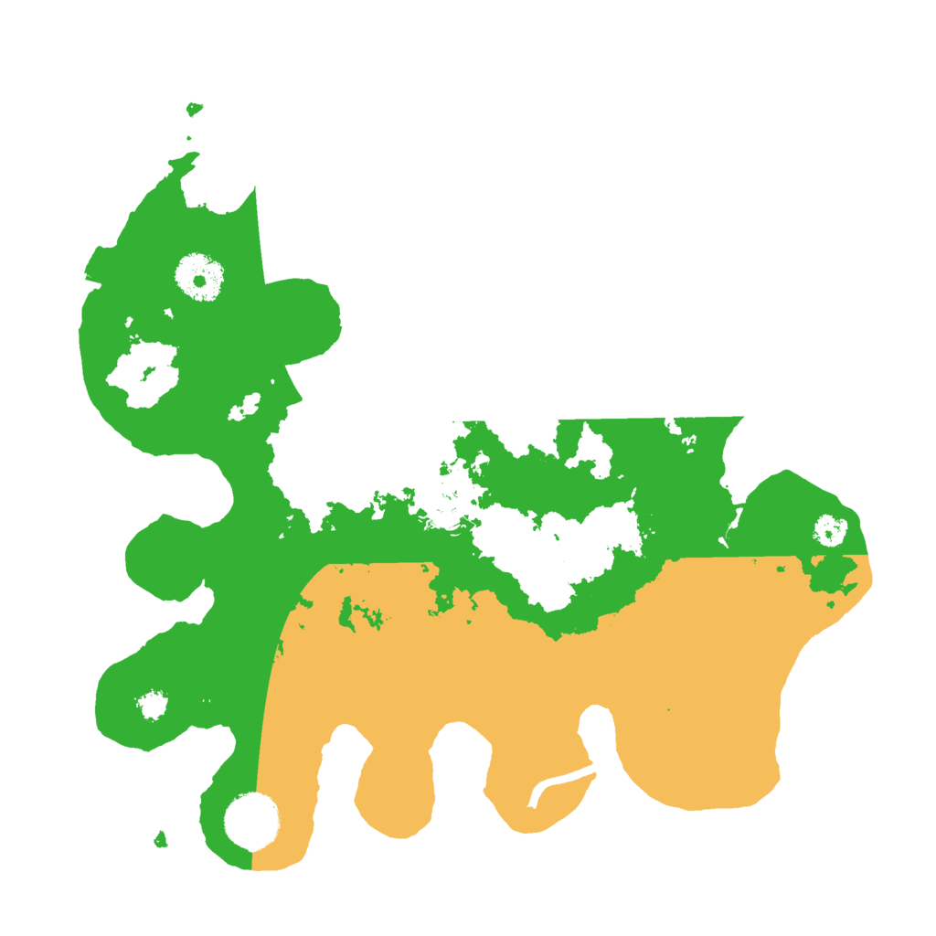 Biome Rust Map: Procedural Map, Size: 3000, Seed: 16378