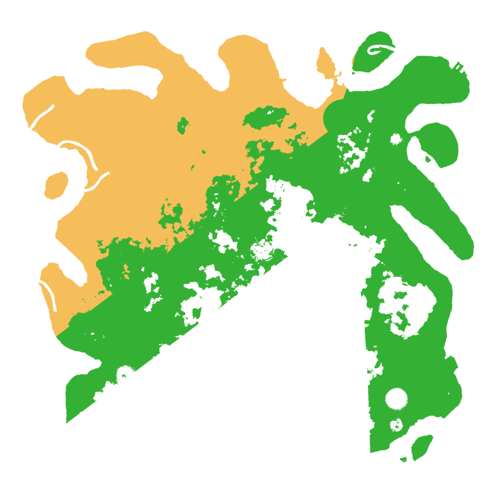 Biome Rust Map: Procedural Map, Size: 4096, Seed: 1335335697