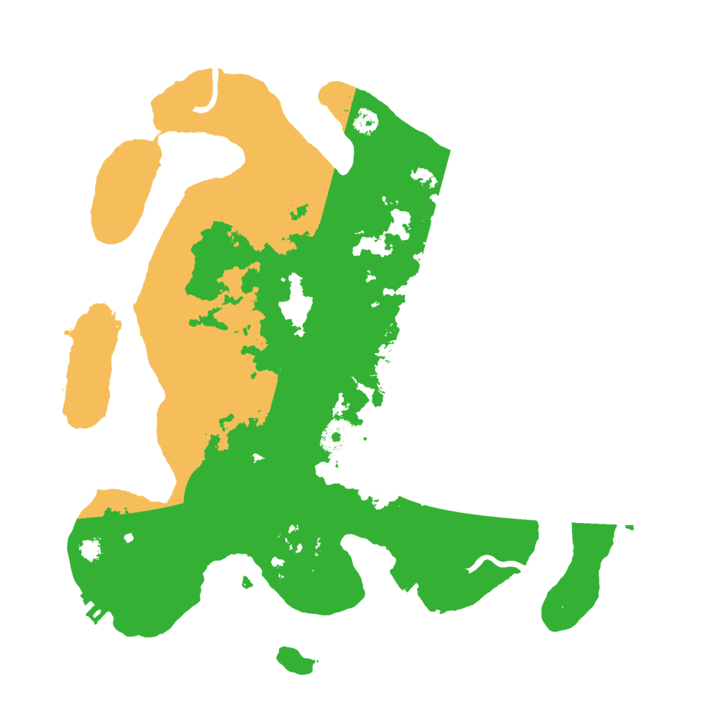 Biome Rust Map: Procedural Map, Size: 3000, Seed: 9446