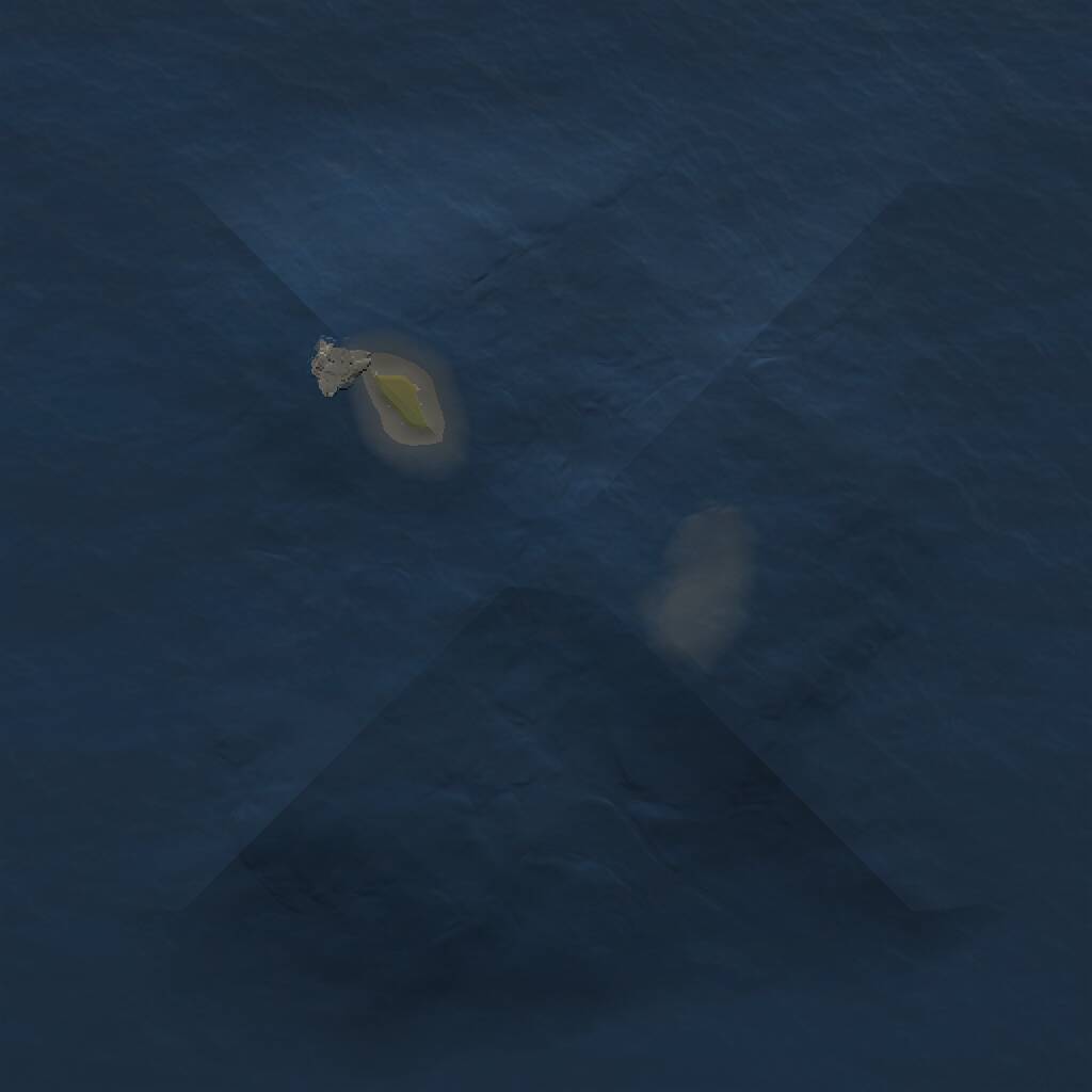 Rust Map: Procedural Map, Size: 1000, Seed: 4450491, 1 Monuments