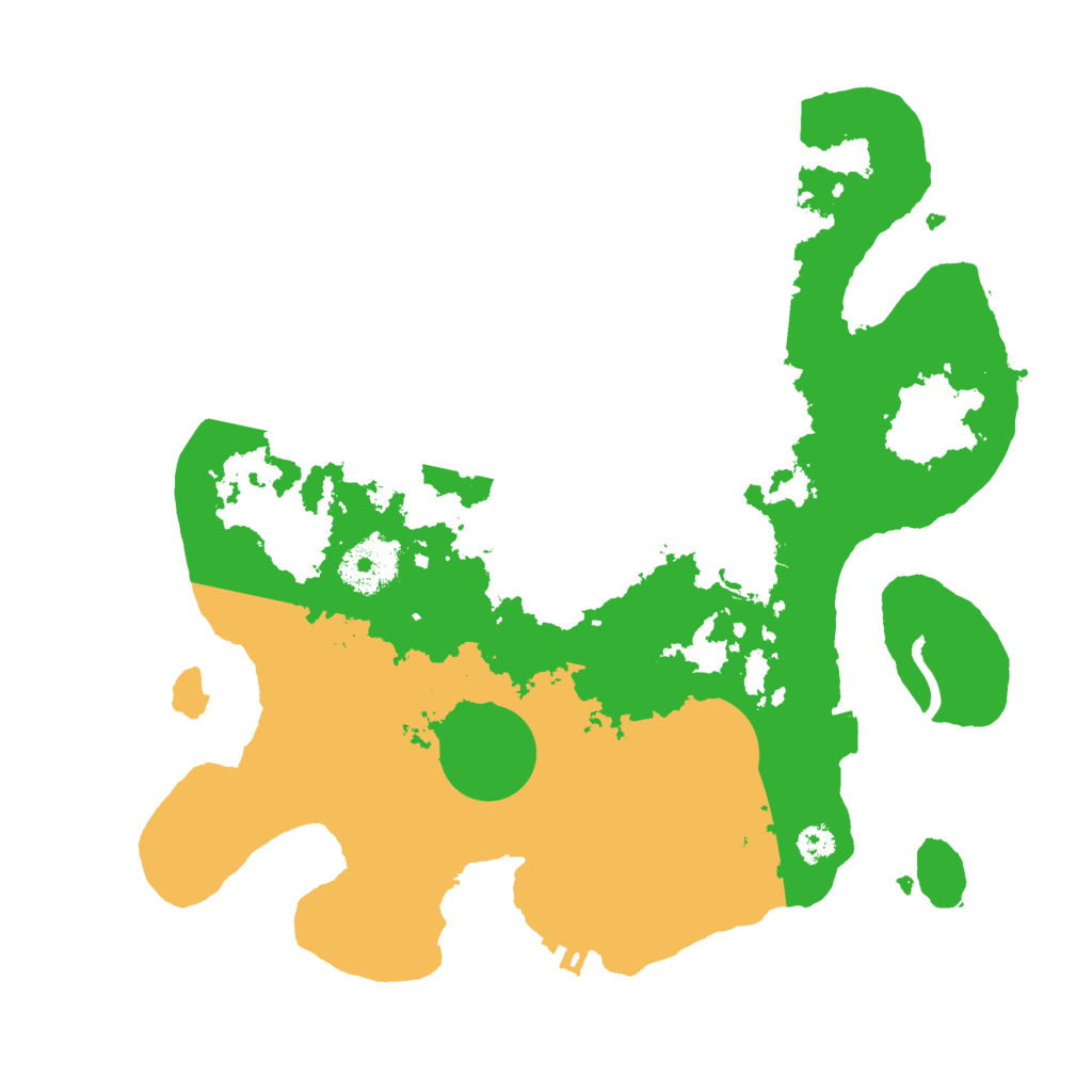 Biome Rust Map: Procedural Map, Size: 3000, Seed: 1894002531